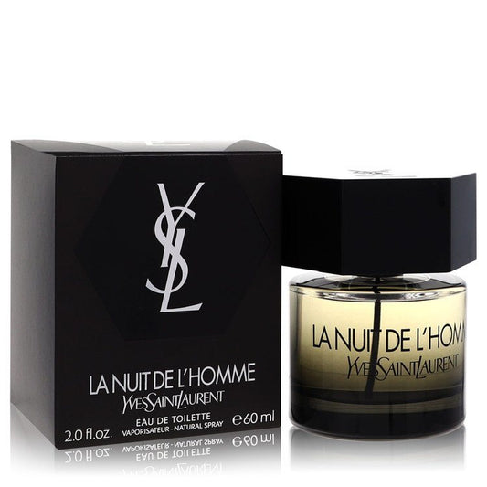 LA NUIT DE L'HOMME by Yves Saint Laurent 2 OZ