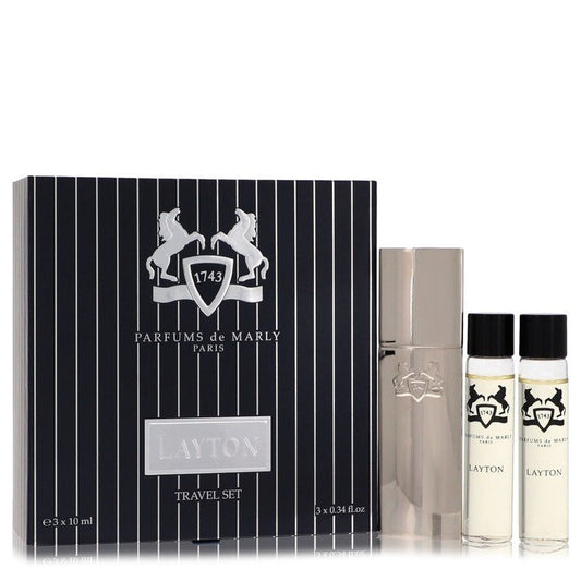 LAYTON ROYAL ESSENCE by Parfums De Marly Travel Set 3x0.34 OZ