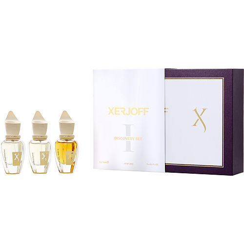 XERJOFF VARIETY by Xerjoff 3 PIECE MINI VARIETY WITH CRUZ DEL SUR II & ERBA PURA & UDEN OVERDOSE AND ALL ARE EAU DE PARFUM 0.5 OZ MINI